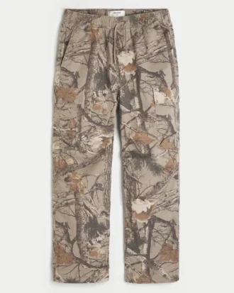 Pantalones cargo holgados sin cremallera
