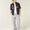 Pantalones cargo holgados sin cremallera