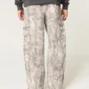Pantalones cargo superholgados con estampado de camuflaje