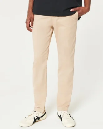 Pantalones chinos ajustados