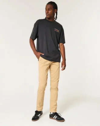 Pantalones chinos ajustados