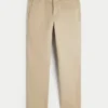 Pantalones chinos rectos ajustados Pantalones chinos rectos ajustados