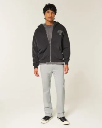 Pantalones chinos rectos ajustados