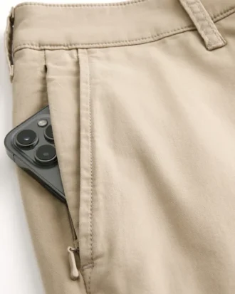 Pantalones chinos rectos ajustados