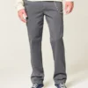 Pantalones chinos rectos ajustados
