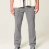 Pantalones chinos rectos ajustados