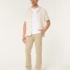 Pantalones chinos rectos ajustados Pantalones chinos rectos ajustados