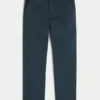 Pantalones chinos rectos ajustados