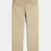 Pantalones chinos rectos ajustados Pantalones chinos rectos ajustados