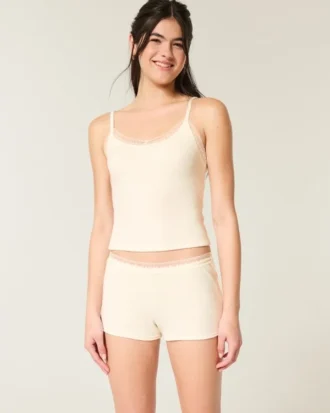 Pantalones cortos de encaje Gilly Hicks Waffle