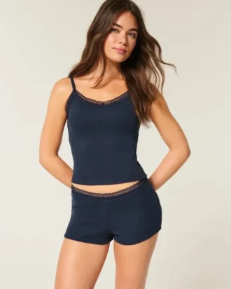 Pantalones cortos de encaje Gilly Hicks Waffle