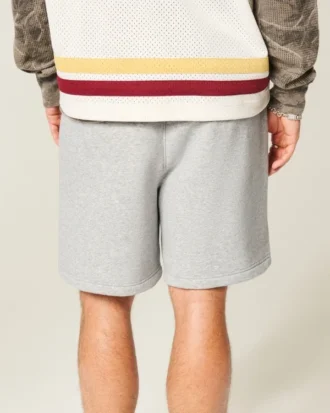 Pantalones cortos de felpa con estampado gráfico de los Seminoles de la Universidad Estatal de Florida