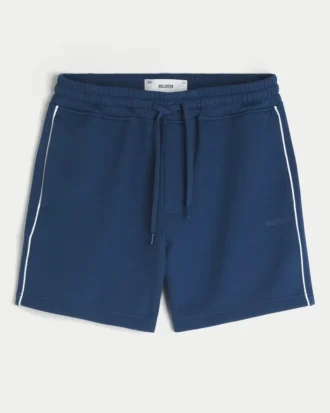 Pantalones cortos de felpa refrescante hasta la mitad del muslo