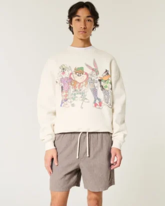 Pantalones cortos de mezcla de lino hasta la mitad del muslo