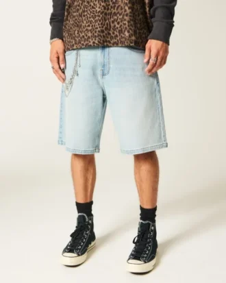 Pantalones cortos vaqueros holgados