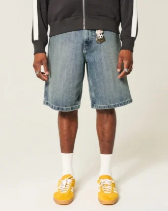 Pantalones cortos vaqueros holgados