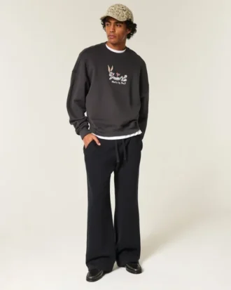 Pantalones de chándal acampanados