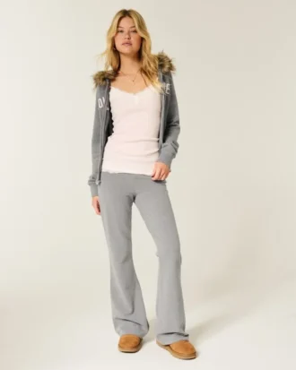 Pantalones de chándal acampanados
