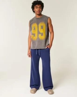 Pantalones de chándal acampanados