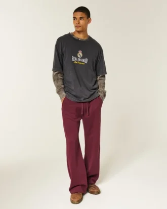 Pantalones de chándal acampanados