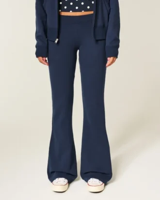 Pantalones de chándal acampanados