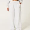 Pantalones de chándal anchos con estampado de perro