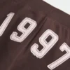 Pantalones de chándal bootcut con estampado de 1997