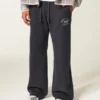 Pantalones de chándal bootcut con gráfico Forest Hills Athletics