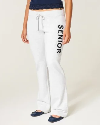 Pantalones de chándal bootcut con gráfico Senior