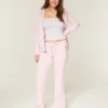 Pantalones de chándal con estampado de rosas