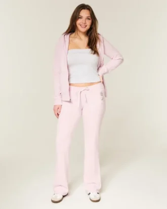 Pantalones de chándal con estampado de rosas