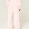 Pantalones de chándal con logo y pierna ancha