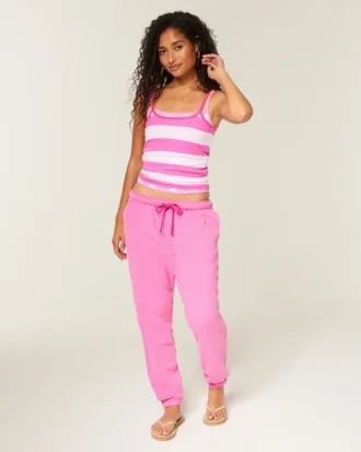 Pantalones de chándal de felpa