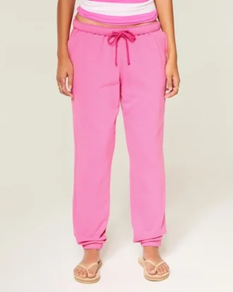 Pantalones de chándal de felpa