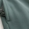Pantalones de chándal de felpa con canalé relajado