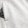Pantalones de chándal de felpa con canalé relajado