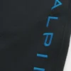 Pantalones de chándal de felpa con estampado alpino relajado