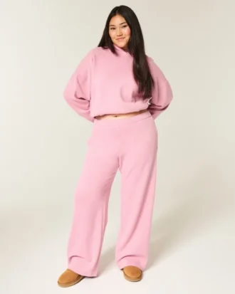 Pantalones de chándal de pierna ancha