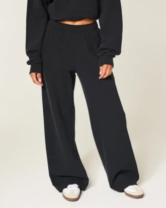 Pantalones de chándal de pierna ancha