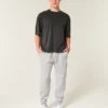 Pantalones de chándal de punto elástico