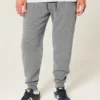 Pantalones de chándal de punto elástico