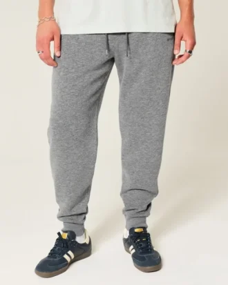 Pantalones de chándal de punto elástico