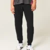 Pantalones de chándal de punto elástico