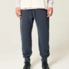 Pantalones de chándal de punto elástico