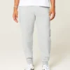 Pantalones de chándal de punto elástico