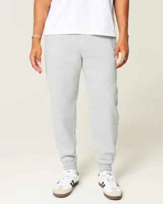 Pantalones de chándal de punto elástico