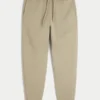 Pantalones de chándal de punto elástico