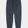 Pantalones de chándal de punto elástico