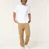 Pantalones de chándal de sarga relajados