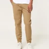 Pantalones de chándal de sarga relajados
